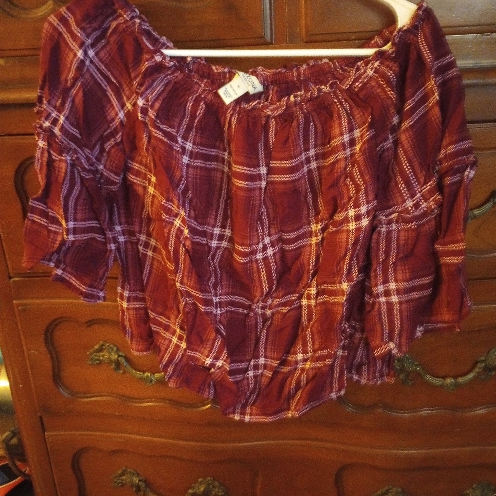 Arizona 💘🍂 Plaid Top